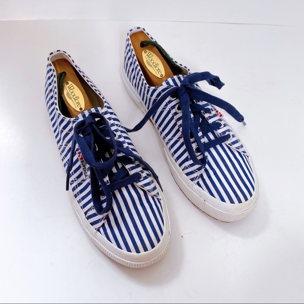 Superga 2750 Fabric Stripe Sneakers | Shoes US7